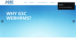 Desktop Screenshot of gscwebhrms.com